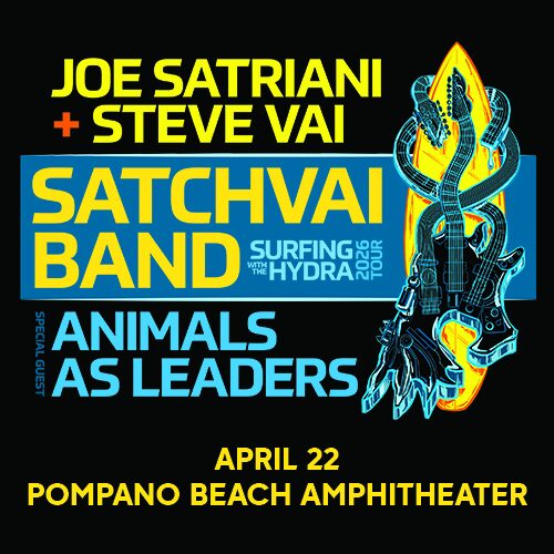 SatchVai Band Ft Joe Satriani & Steve Vai with Animals As Leaders