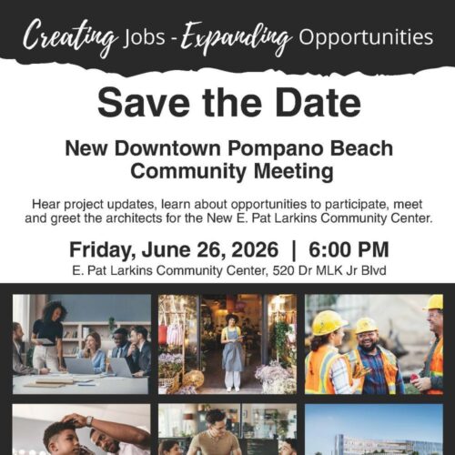 New Downtown Pompano Beach Community Meeting