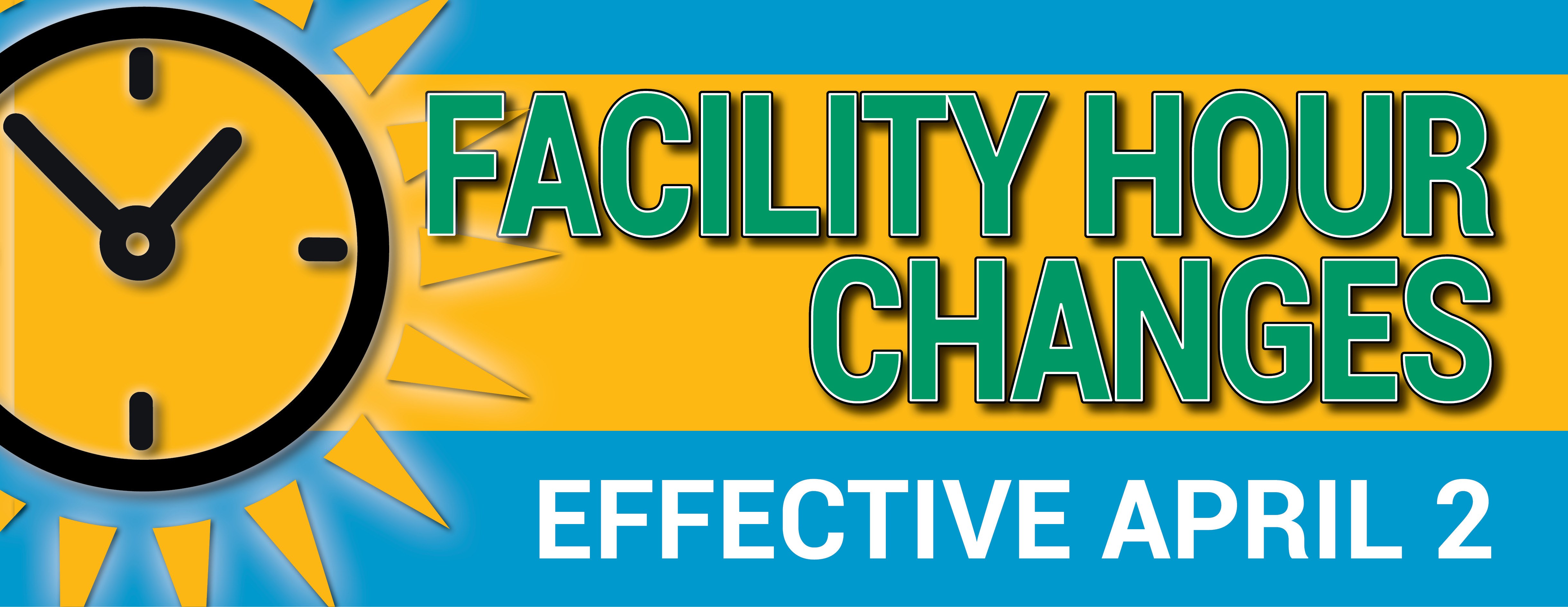 Facilities Hours Slider