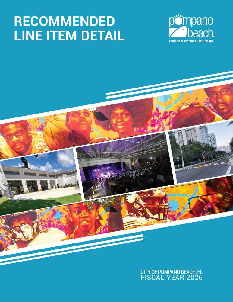 2026 Reccomended Line Item Detail