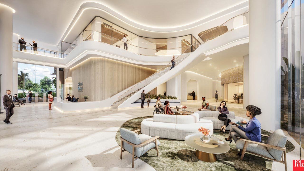 Concept Rendering Lobby