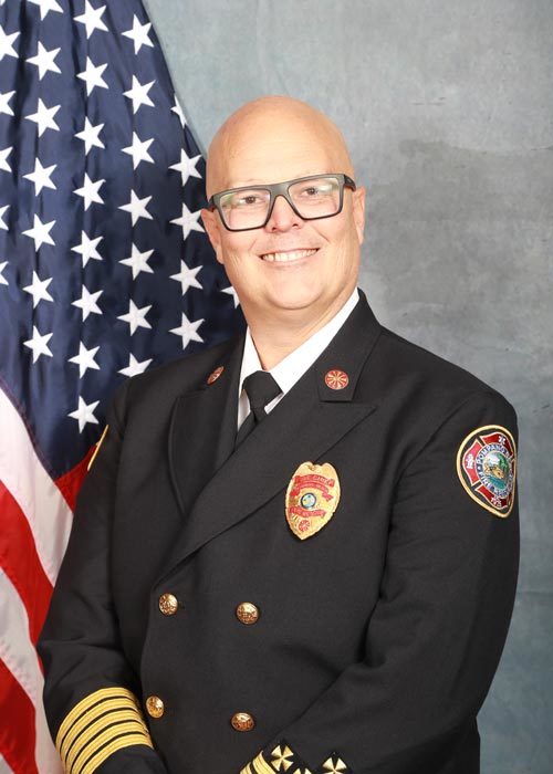 Fire Chief Pete McGinnis