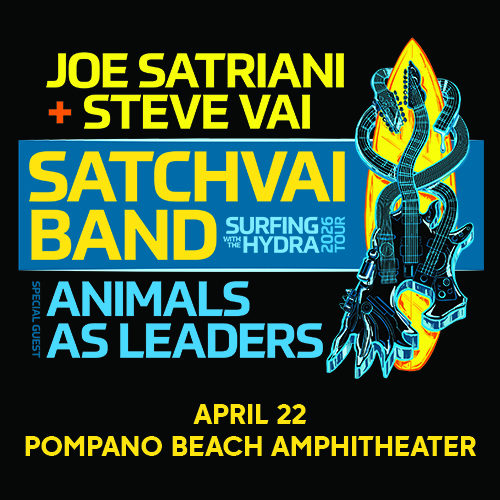 SatchVai Band Ft Joe Satriani & Steve Vai with Animals As Leaders