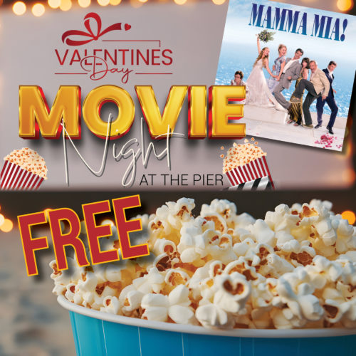 Valentine's Day Movie at the Pier
