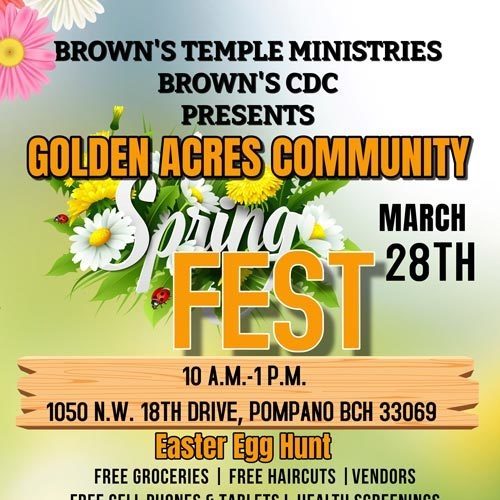 Golden Acres Community Spring Fest