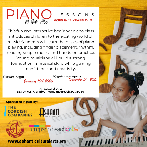 Piano Lessons at Ali