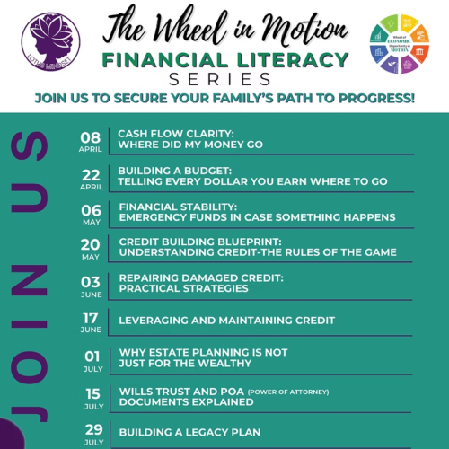 The Wheel in Motion Financial Literacy Series