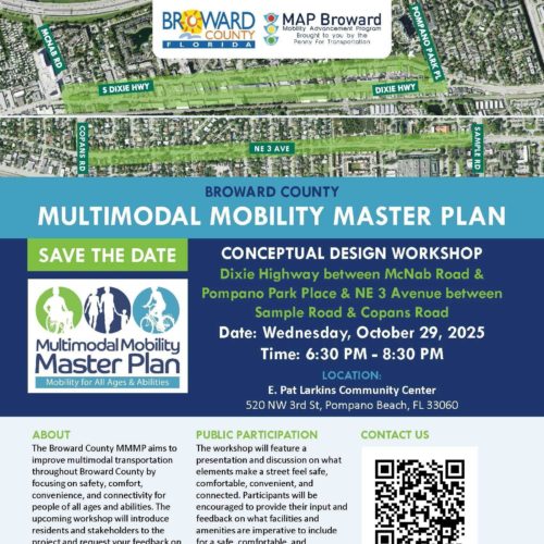 Broward County Multimodal Mobility Master Plan Conceptual Design Workshop
