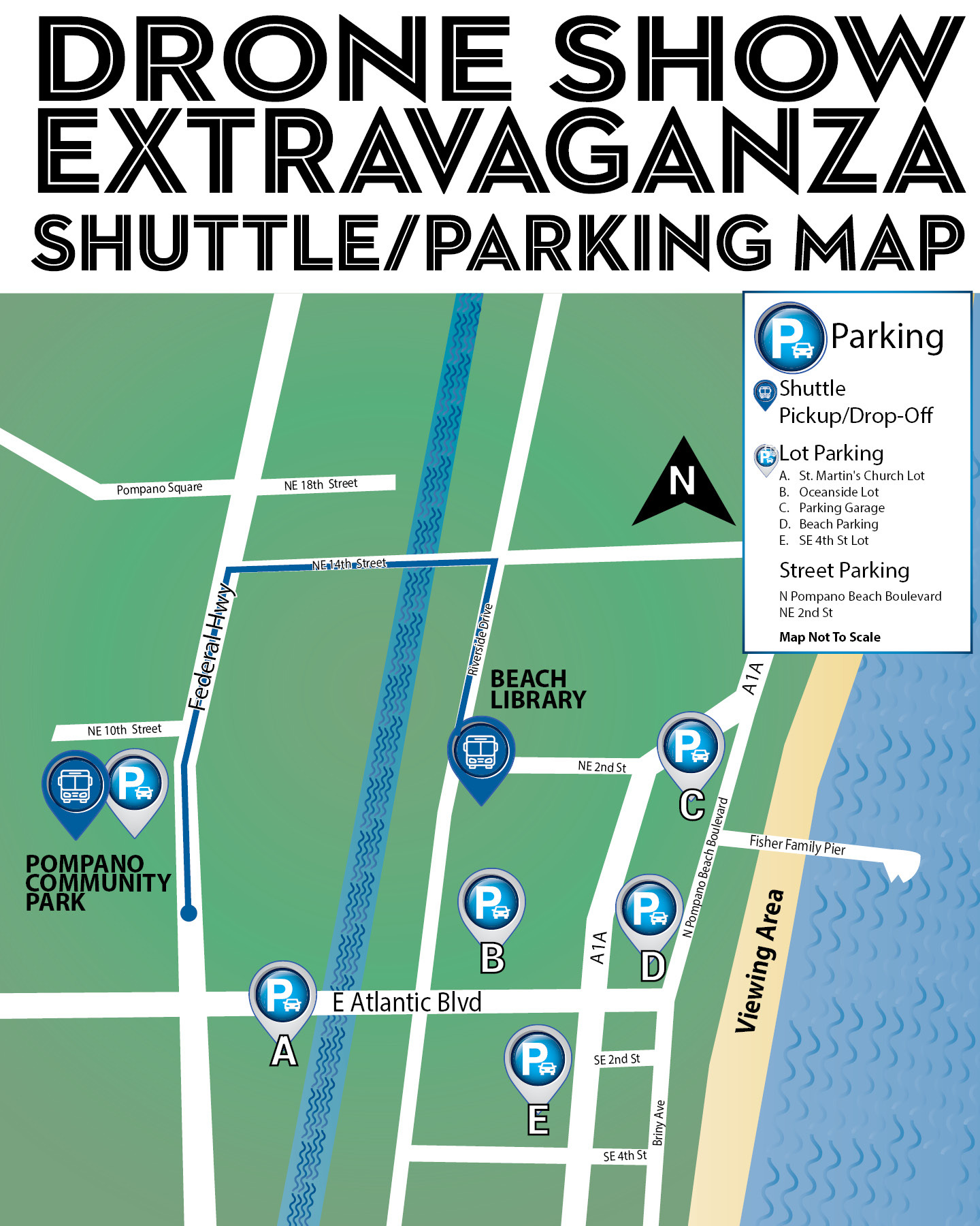 2026 Drone Show Parking Map Illustrated 1080x1350 1