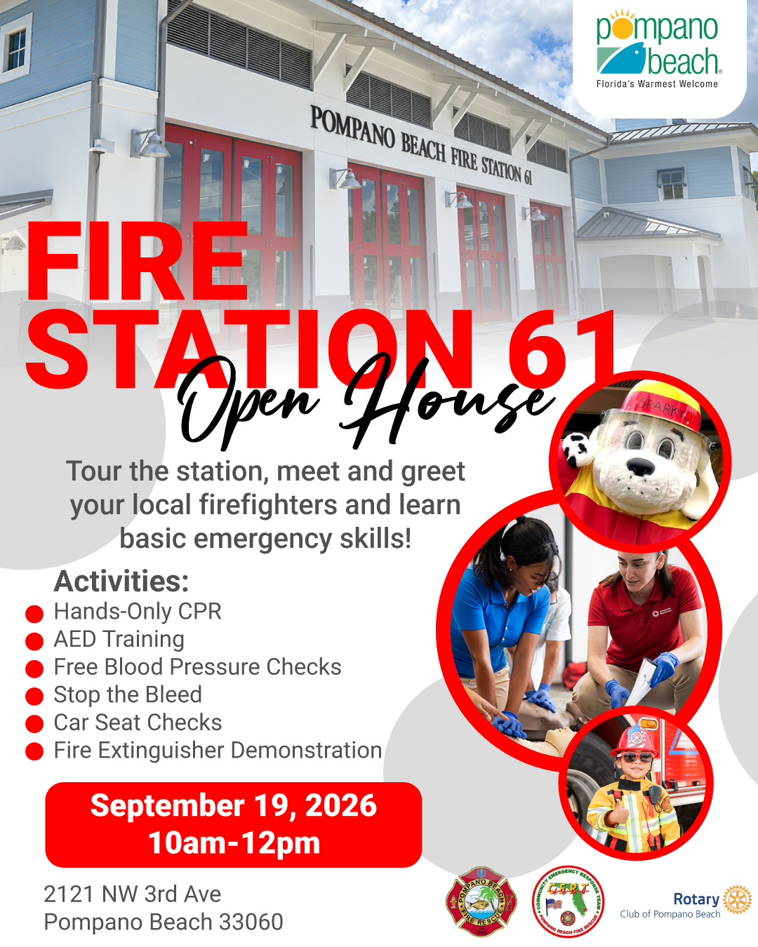 FireStation61 OpenHouse scoailPost