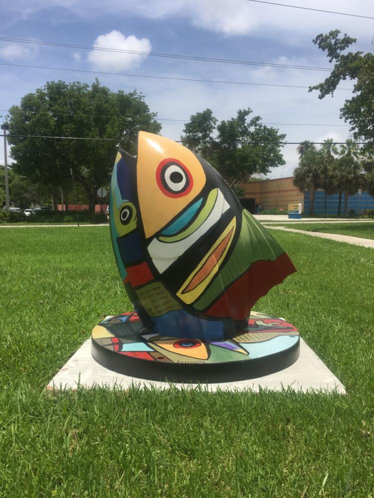 Cubist Fish. Artist: Sabastian Magnus