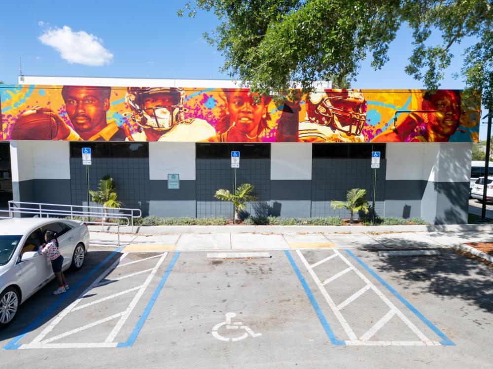 Front of Building 1