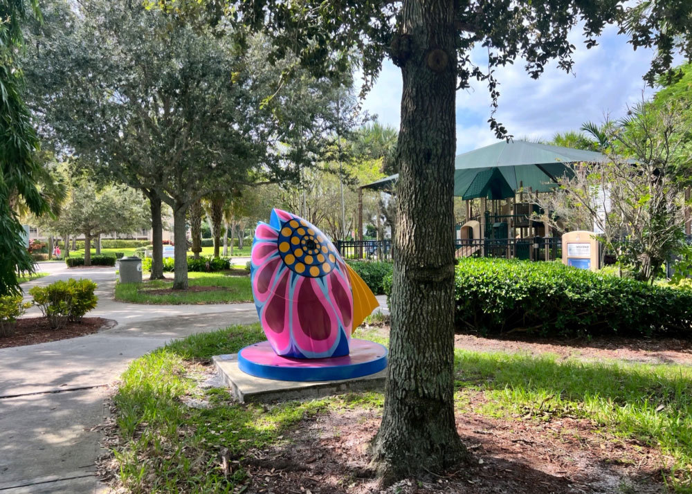 Flower Pompano, Artist: Perla Gonzalez