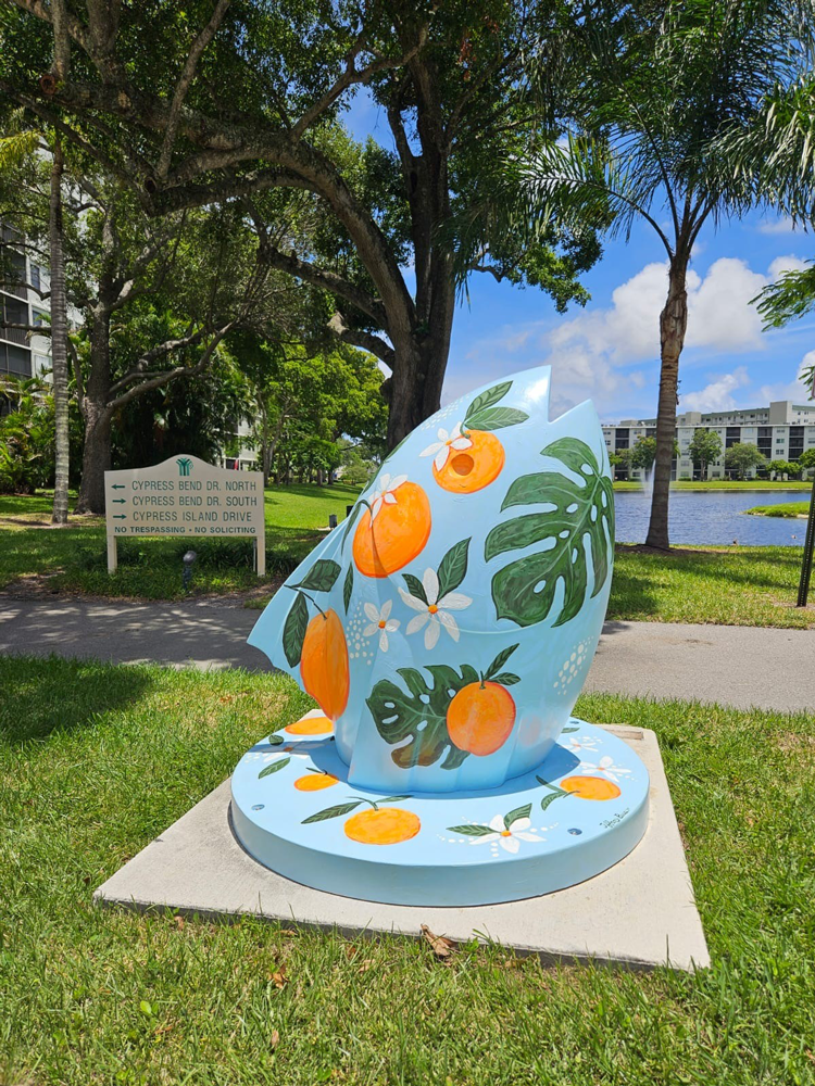 Florida Blossom. Artist: Tiffany Beasi