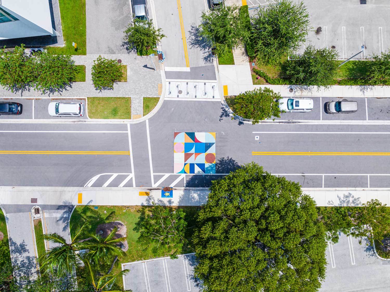 Middle of row of 3 b