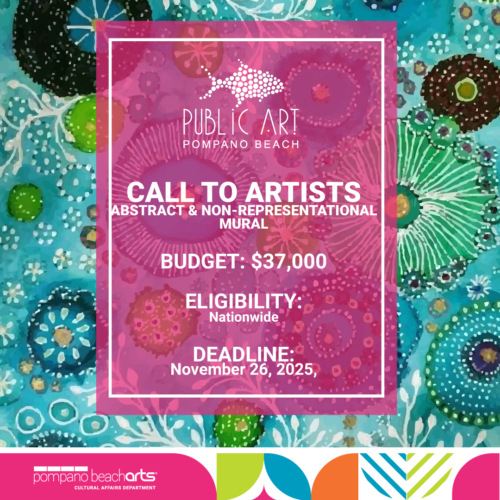 Abstract & Non-Representational Mural Call to Artists Image