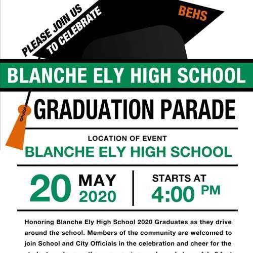 Blanche Ely High School Graduation Parade